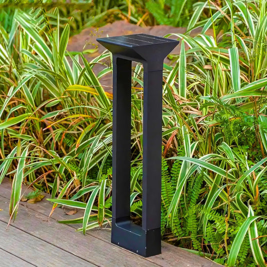 Modern Solar Lawn Bollard Light | 120W Outdoor Pathway & Garden Lamp | Aluminum Alloy, Auto On/Off, Waterproof – Buy Garden Light Online at FUTURKART