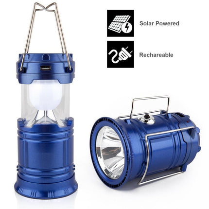 Multifunctional Solar Portable Telescopic Camping Light – USB Rechargeable Lantern – Buy Garden Light Online at FUTURKART