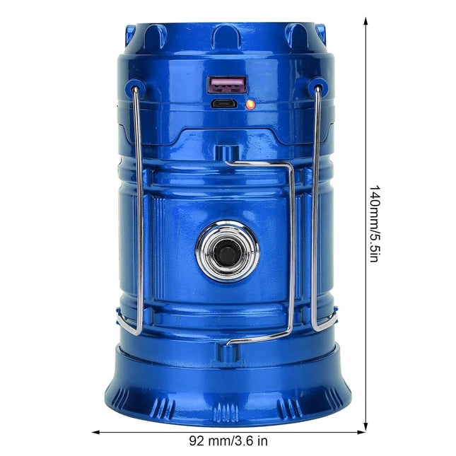 Multifunctional Solar Portable Telescopic Camping Light – USB Rechargeable Lantern – Buy Garden Light Online at FUTURKART