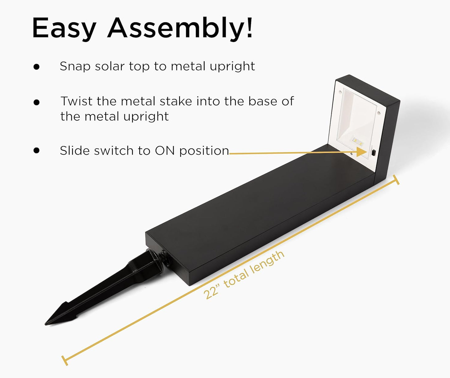 Outdoor LED Garden Bollard Light – Elegant Solar Landscape Lamp – Buy Garden Light Online at FUTURKART