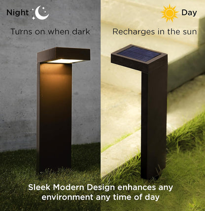 Outdoor LED Garden Bollard Light – Elegant Solar Landscape Lamp – Buy Garden Light Online at FUTURKART