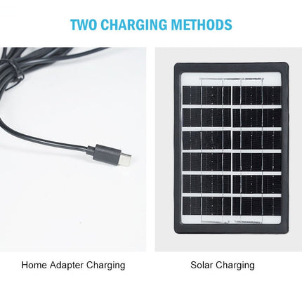 Portable Rechargeable Solar Fan with LED Light | USB Charging | Long Battery Backup – Buy Online at FUTURKART