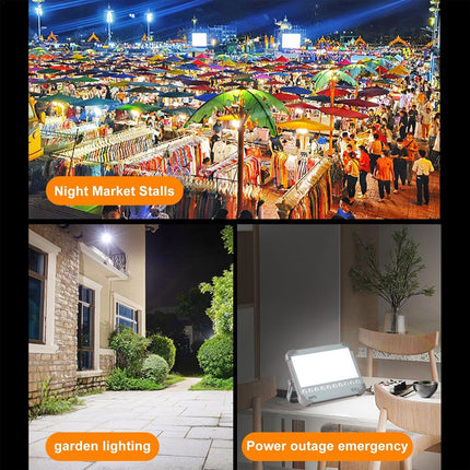 Portable Solar LED Work Light – Rechargeable Flood Lamp with SOS Mode & Power Bank Function – Buy Flood light Online at FUTURKART