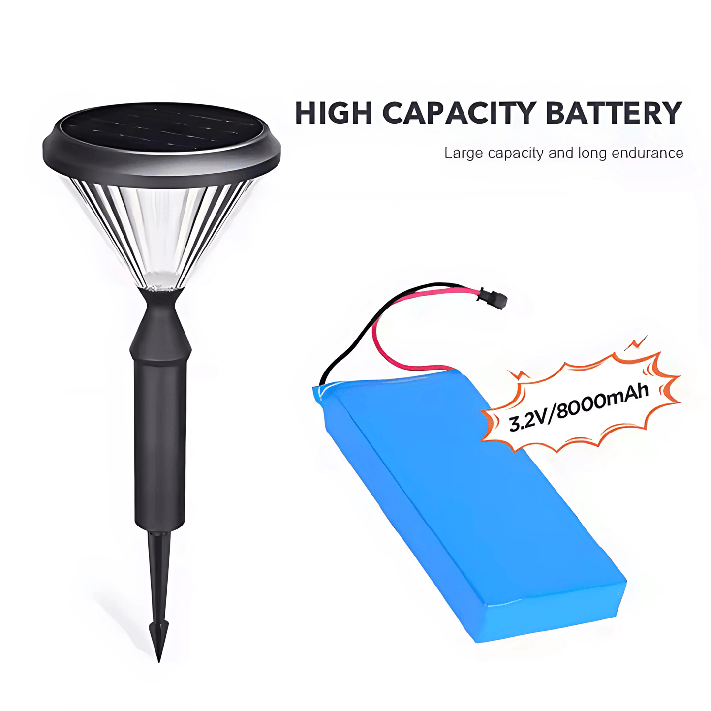 Premium Solar Bollard Light for Pathway & Landscape | Dual Color with Remote | Ground & Spike Mount | IP65 Aluminum Body – Buy Garden Light Online at FUTURKART