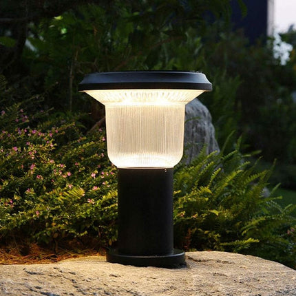 Premium Solar - Powered Bollard Pathway Light – Dual Color Outdoor Landscape Lamp | Ground Mounted – Buy Garden Light Online at FUTURKART