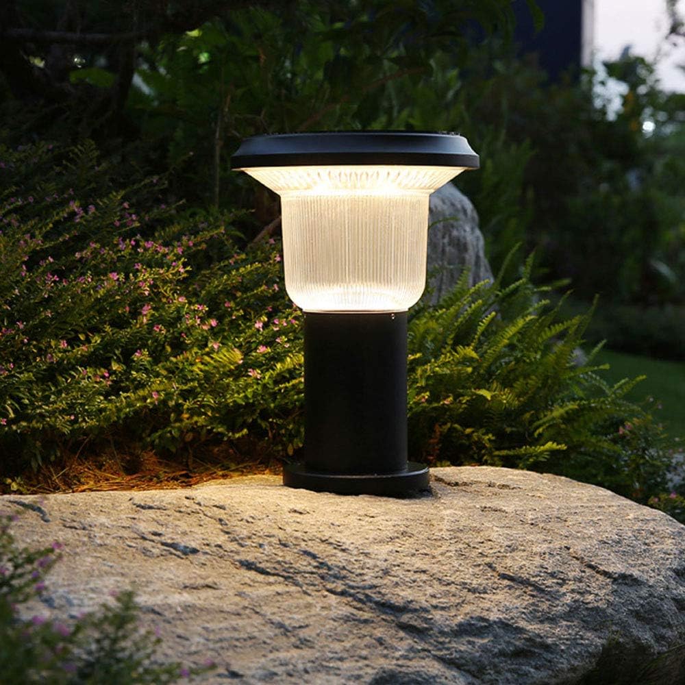 Premium Solar - Powered Bollard Pathway Light – Dual Color Outdoor Landscape Lamp | Ground Mounted – Buy Garden Light Online at FUTURKART