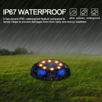 RGB Solar Buried Ground Light, Waterproof Outdoor Pathway Lamp(Pack of 4) – Buy Garden Light Online at FUTURKART