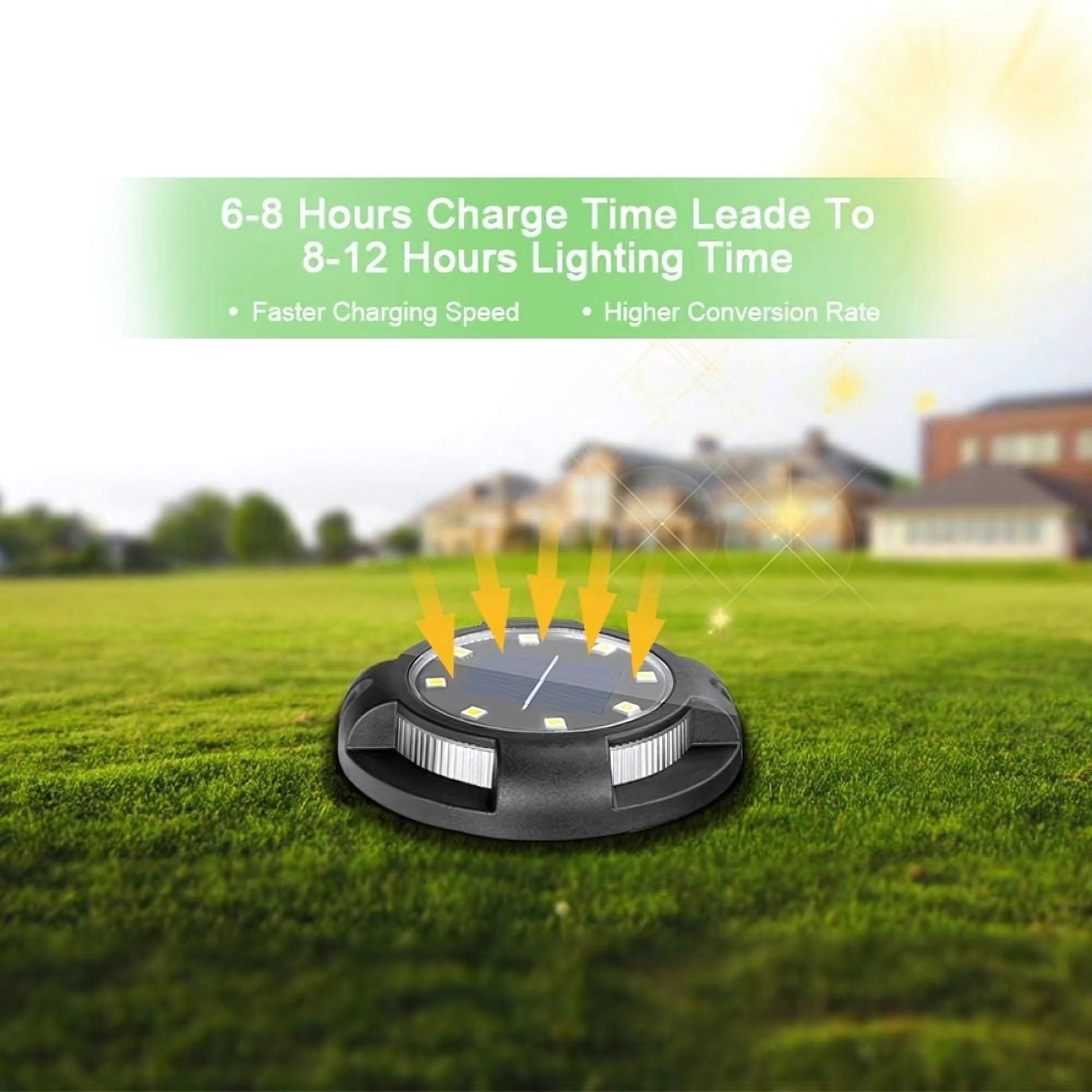 RGB Solar Buried Ground Light, Waterproof Outdoor Pathway Lamp(Pack of 4) – Buy Garden Light Online at FUTURKART