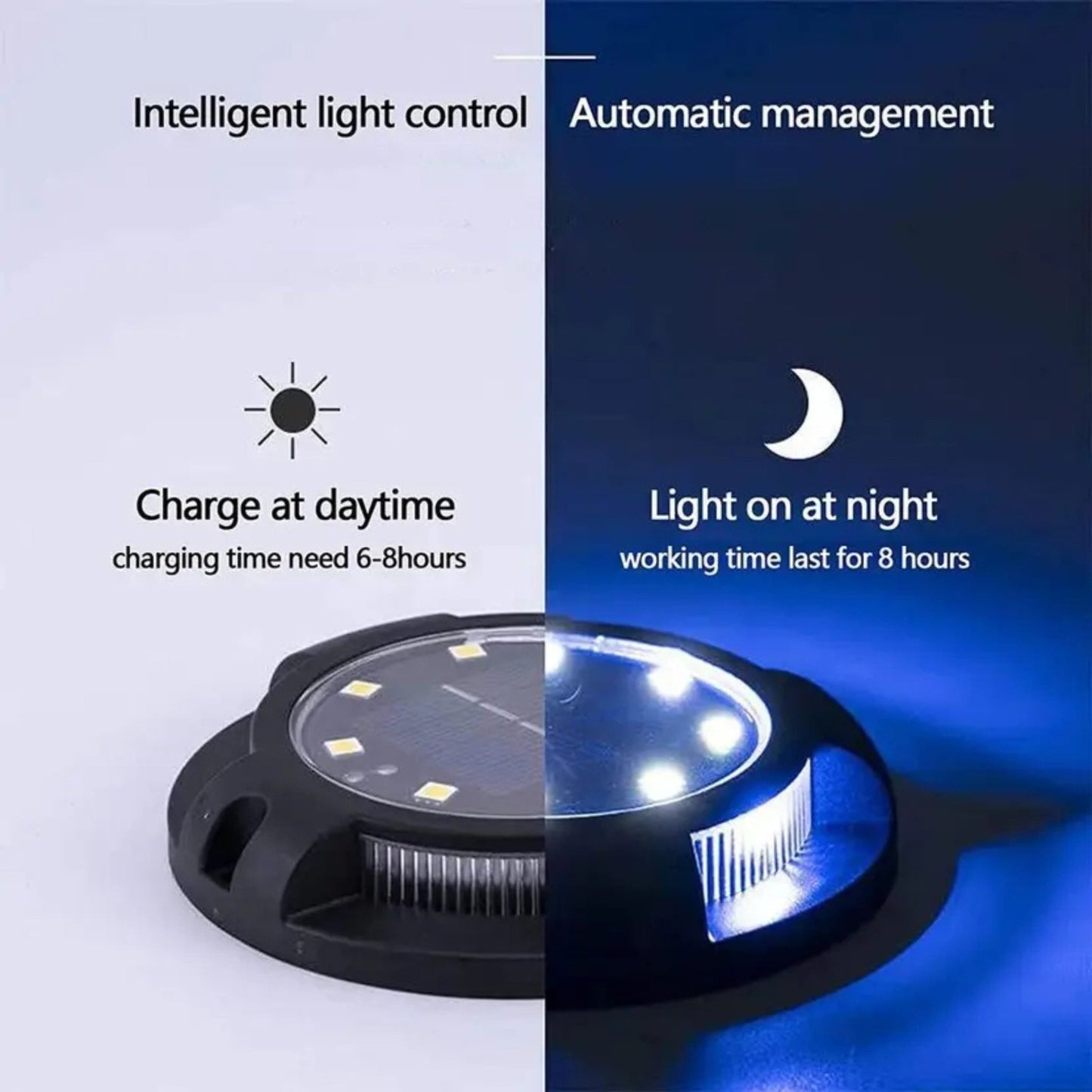 RGB Solar Buried Ground Light, Waterproof Outdoor Pathway Lamp(Pack of 4) – Buy Garden Light Online at FUTURKART