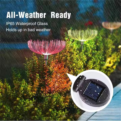 Six - Headed Jellyfish Solar Ground Lamp – Stylish RGB Outdoor Lighting Solution(Pack of 2) – Buy Garden Light Online at FUTURKART