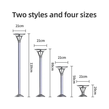 Solar Bollard Pathway Light – White & Warm White Outdoor Lamp for Garden – Buy Garden Light Online at FUTURKART