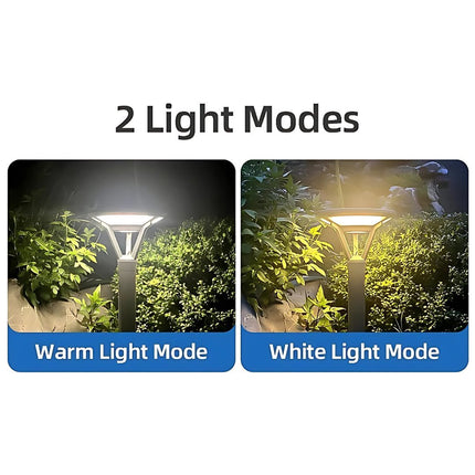 Solar Bollard Pathway Light – White & Warm White Outdoor Lamp for Garden – Buy Garden Light Online at FUTURKART