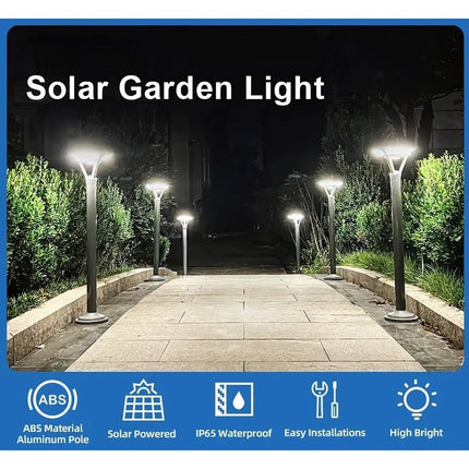 Solar Bollard Pathway Light – White & Warm White Outdoor Lamp for Garden – Buy Garden Light Online at FUTURKART