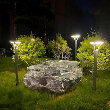 Solar Bollard Pathway Light – White & Warm White Outdoor Lamp for Garden – Buy Garden Light Online at FUTURKART