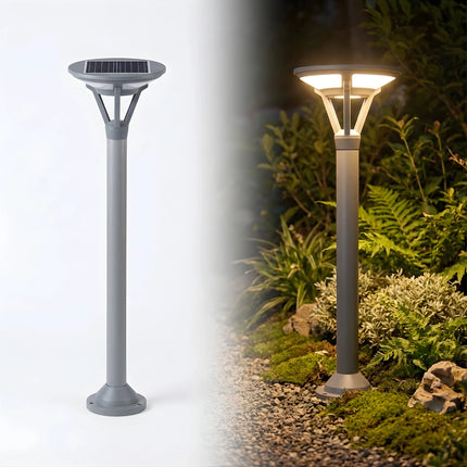 Solar Bollard Pathway Light – White & Warm White Outdoor Lamp for Garden – Buy Garden Light Online at FUTURKART