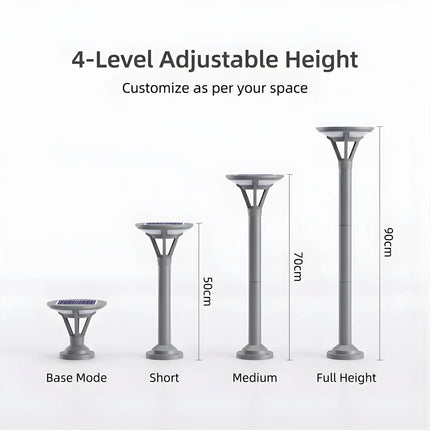 Solar Bollard Pathway Light – White & Warm White Outdoor Lamp for Garden – Buy Garden Light Online at FUTURKART