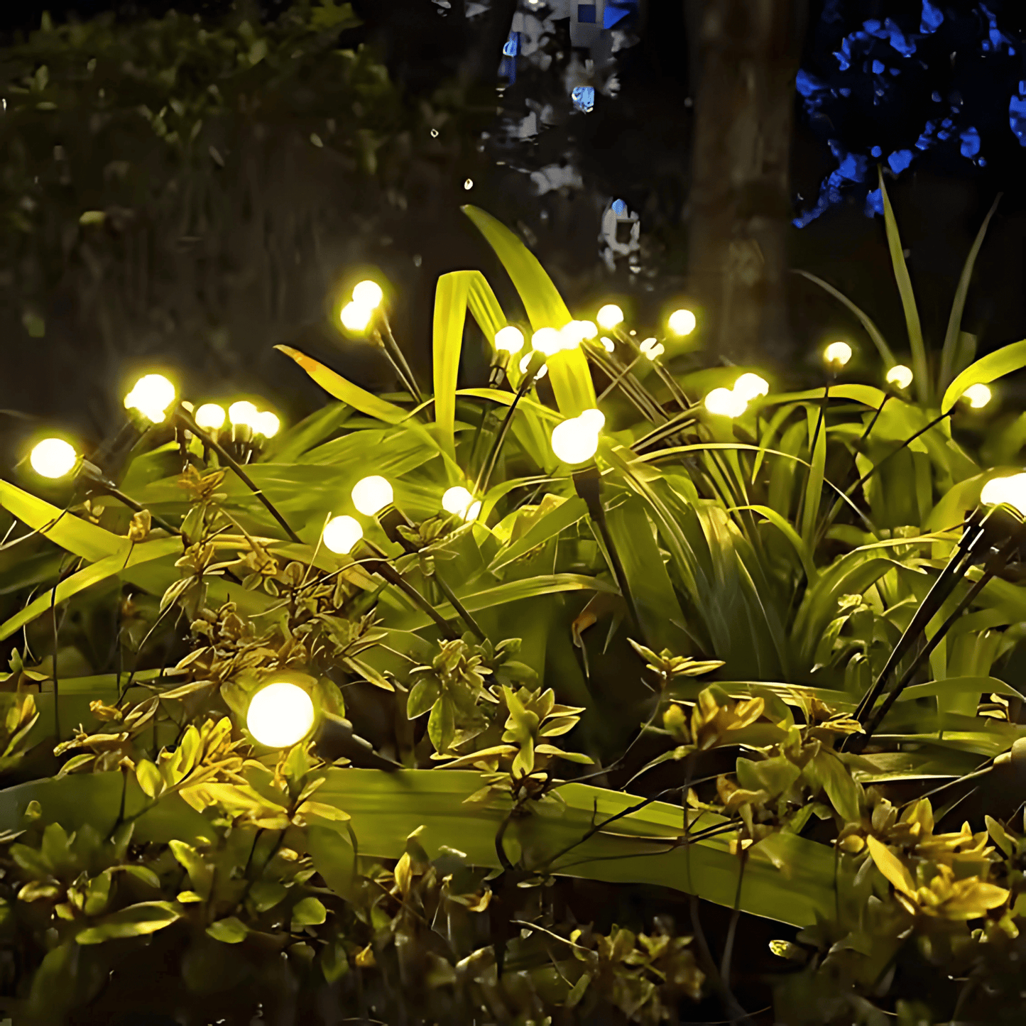 Solar Firefly Garden Lights (Warm White) Magical Wind - Swaying LED Lawn Lamps(Pack of 2) – Buy Garden Light Online at FUTURKART