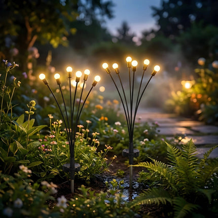 Solar Firefly Garden Lights (Warm White) Magical Wind - Swaying LED Lawn Lamps(Pack of 2) – Buy Garden Light Online at FUTURKART