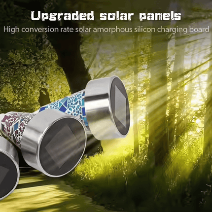 Solar Garden Landscape Decorative Lawn Lamp – Outdoor Waterproof Glass Path Light for Patios & Walkways (Pack of 3) – Buy Garden Light Online at FUTURKART