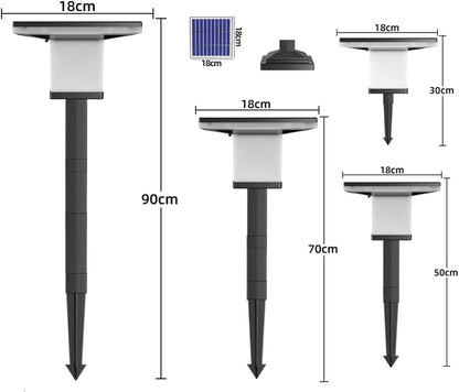 Solar Garden Pathway Light – Elegant Outdoor Landscape Lamp for Pathways & Gardens – Buy Garden Light Online at FUTURKART