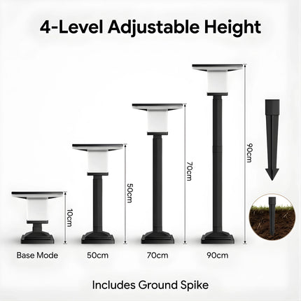 Solar Garden Pathway Light – Elegant Outdoor Landscape Lamp for Pathways & Gardens – Buy Garden Light Online at FUTURKART