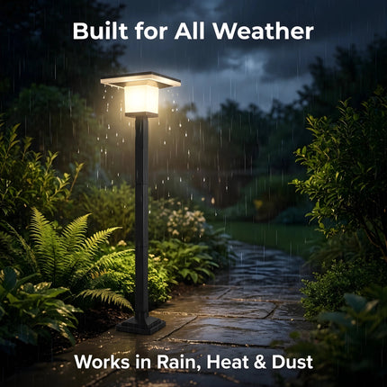 Solar Garden Pathway Light – Elegant Outdoor Landscape Lamp for Pathways & Gardens – Buy Garden Light Online at FUTURKART