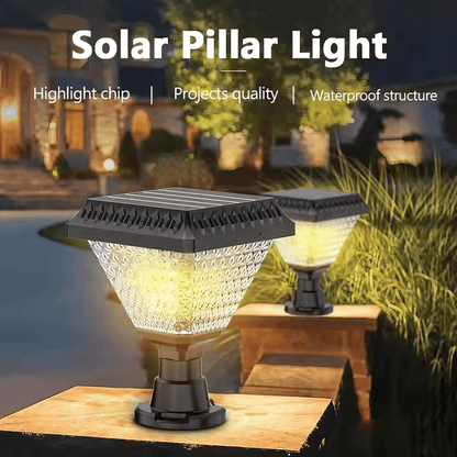 Solar Gate Pillar Light – Buy Garden Light Online at FUTURKART