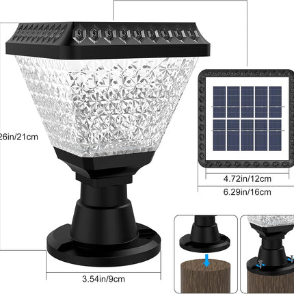 Solar Gate Pillar Light – Buy Garden Light Online at FUTURKART