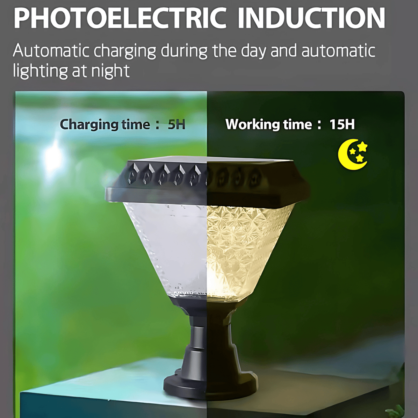 Solar Gate Pillar Light – Buy Garden Light Online at FUTURKART