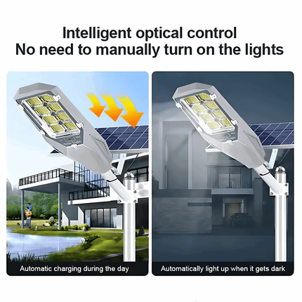 Solar HAWK 500W Semi - Integrated Street Light – High - Lumen, Weatherproof & Smart - Controlled – Buy Street Light Online at FUTURKART