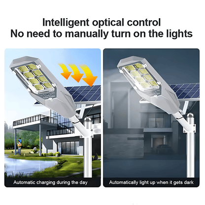 Solar HAWK 500W Semi - Integrated Street Light – High - Lumen, Weatherproof & Smart - Controlled – Buy Street Light Online at FUTURKART
