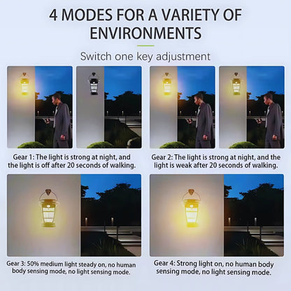 Solar Horse Lantern Light – Vintage Outdoor Wall & Camping Lamp with Motion Sensor – Buy Garden Light Online at FUTURKART