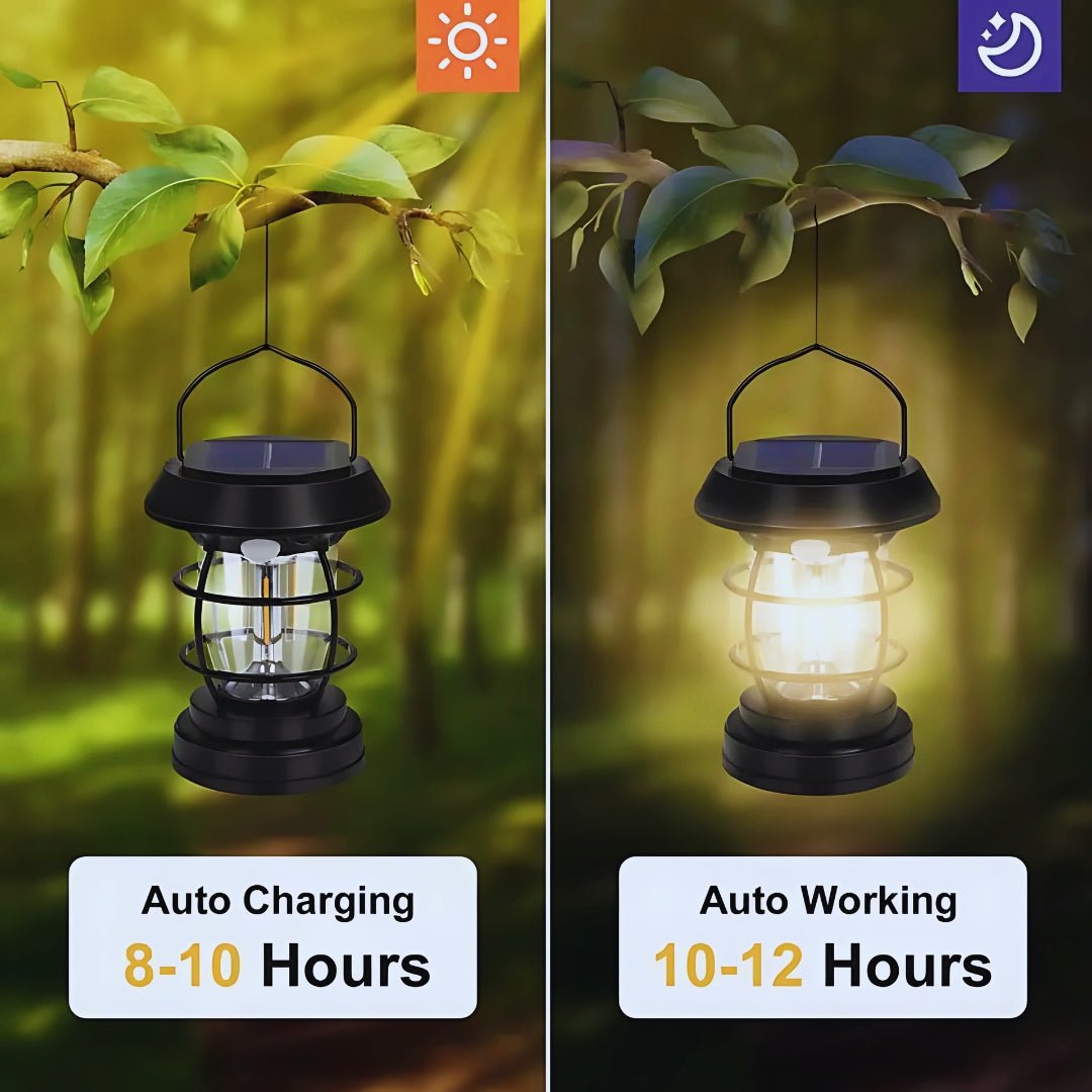 Solar Horse Lantern Light – Vintage Outdoor Wall & Camping Lamp with Motion Sensor – Buy Garden Light Online at FUTURKART