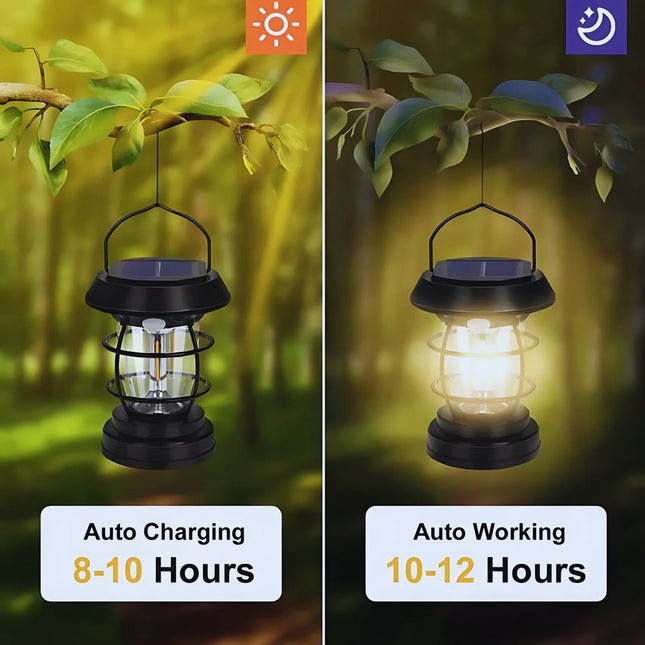 Solar Horse Lantern Light – Vintage Outdoor Wall & Camping Lamp with Motion Sensor – Buy Garden Light Online at FUTURKART