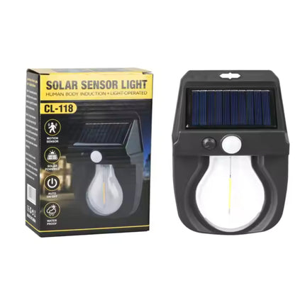 Solar Induction Wall Lamp – Warm White House Shaped Decorative Outdoor Light with Radar Sensor – Buy WALL LIGHT Online at FUTURKART