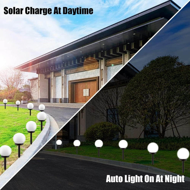Solar Lawn Light Bulb – Decorative Outdoor Pathway Lamp(Pack of 2) – Buy Garden Light Online at FUTURKART