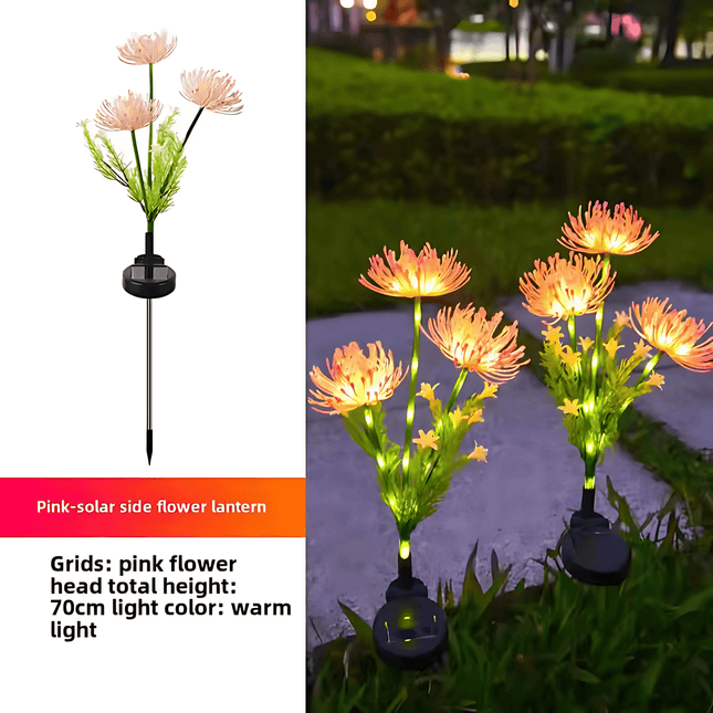 Solar LED Flower Garden Lights | Outdoor Decorative Stake Lights(Pack of 2) – Buy Garden Light Online at FUTURKART