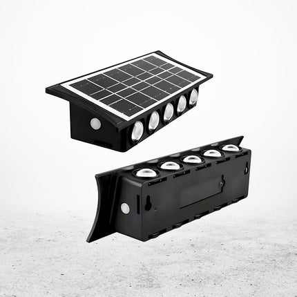 Solar LED Wall Light – Dual Light White & Warm, Outdoor Up & Down Wall Lamp for Home, Patio & Balcony Decoration – Buy WALL LIGHT Online at FUTURKART