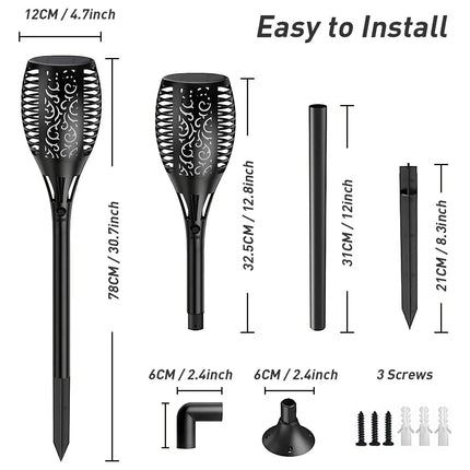 SOLAR MASHAAL LIGHT WARM WHITE (Pack of 2) – Buy COMBO Online at FUTURKART