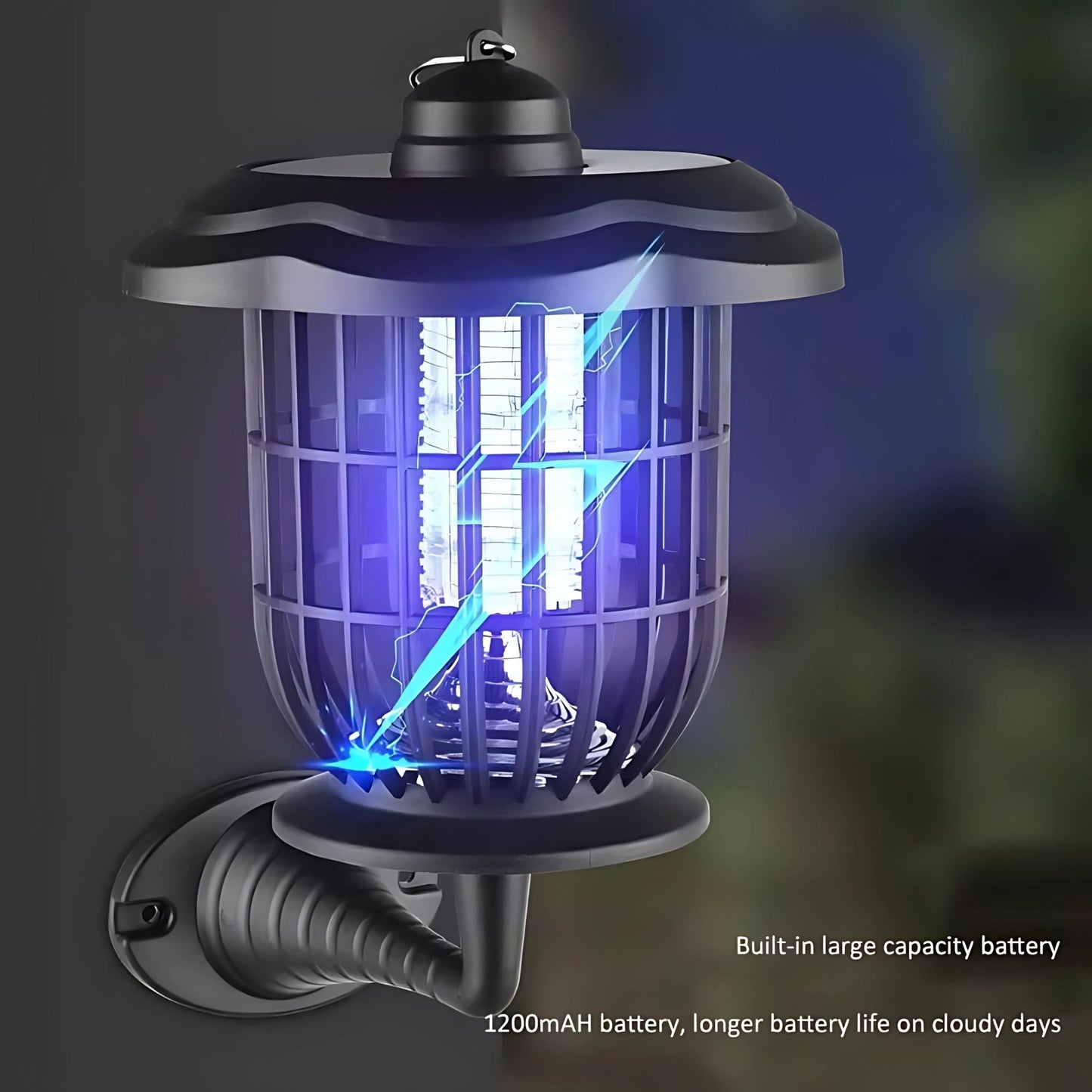 Solar Mosquito Killer Lamp – Dual - Function Solar Garden Light & Mosquito Zapper – Buy Garden Light Online at FUTURKART