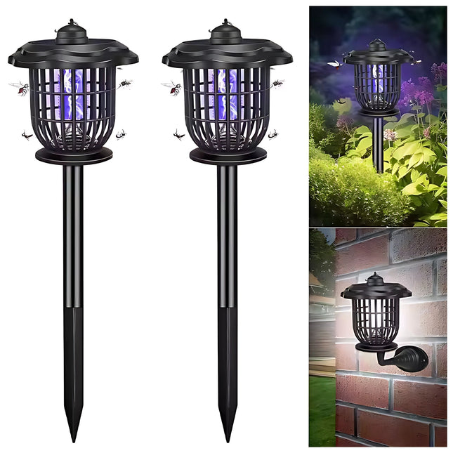Solar Mosquito Killer Lamp – Dual - Function Solar Garden Light & Mosquito Zapper – Buy Garden Light Online at FUTURKART