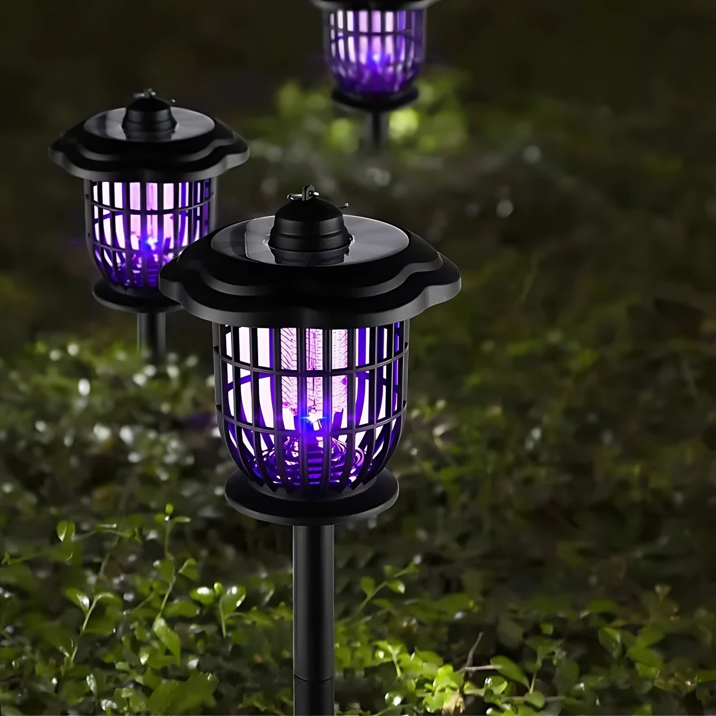 Solar Mosquito Killer Lamp – Dual - Function Solar Garden Light & Mosquito Zapper – Buy Garden Light Online at FUTURKART