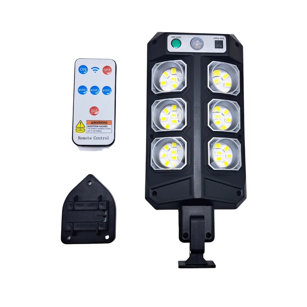 Solar Motion Sensor Security Light, Compact Remote - Controlled Lamp for Yard, Walkway & Patio – Buy Street Light Online at FUTURKART