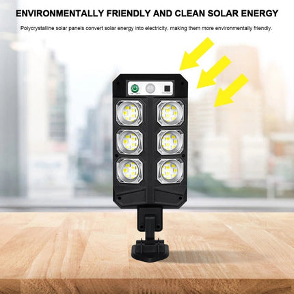 Solar Motion Sensor Security Light, Compact Remote - Controlled Lamp for Yard, Walkway & Patio – Buy Street Light Online at FUTURKART