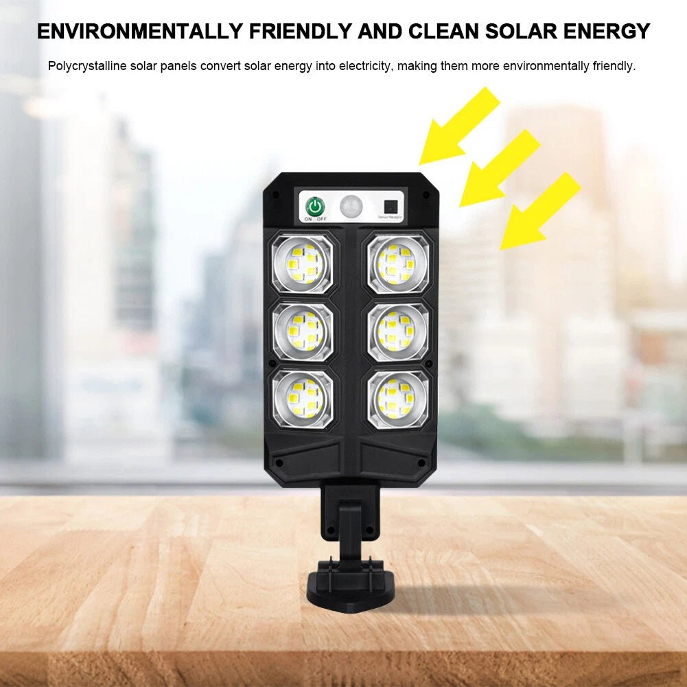 Solar Motion Sensor Security Light, Compact Remote - Controlled Lamp for Yard, Walkway & Patio – Buy Street Light Online at FUTURKART