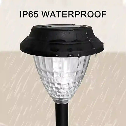 Solar pathway light for garden, lawn and outdoor yard.