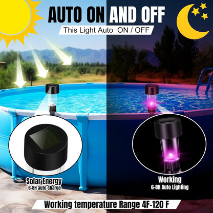 Solar Pool Light, Waterproof Floating LED Night Light for Pools, Hot Tubs & Aquarium Decor (Pack of 10) – Buy Garden Light Online at FUTURKART