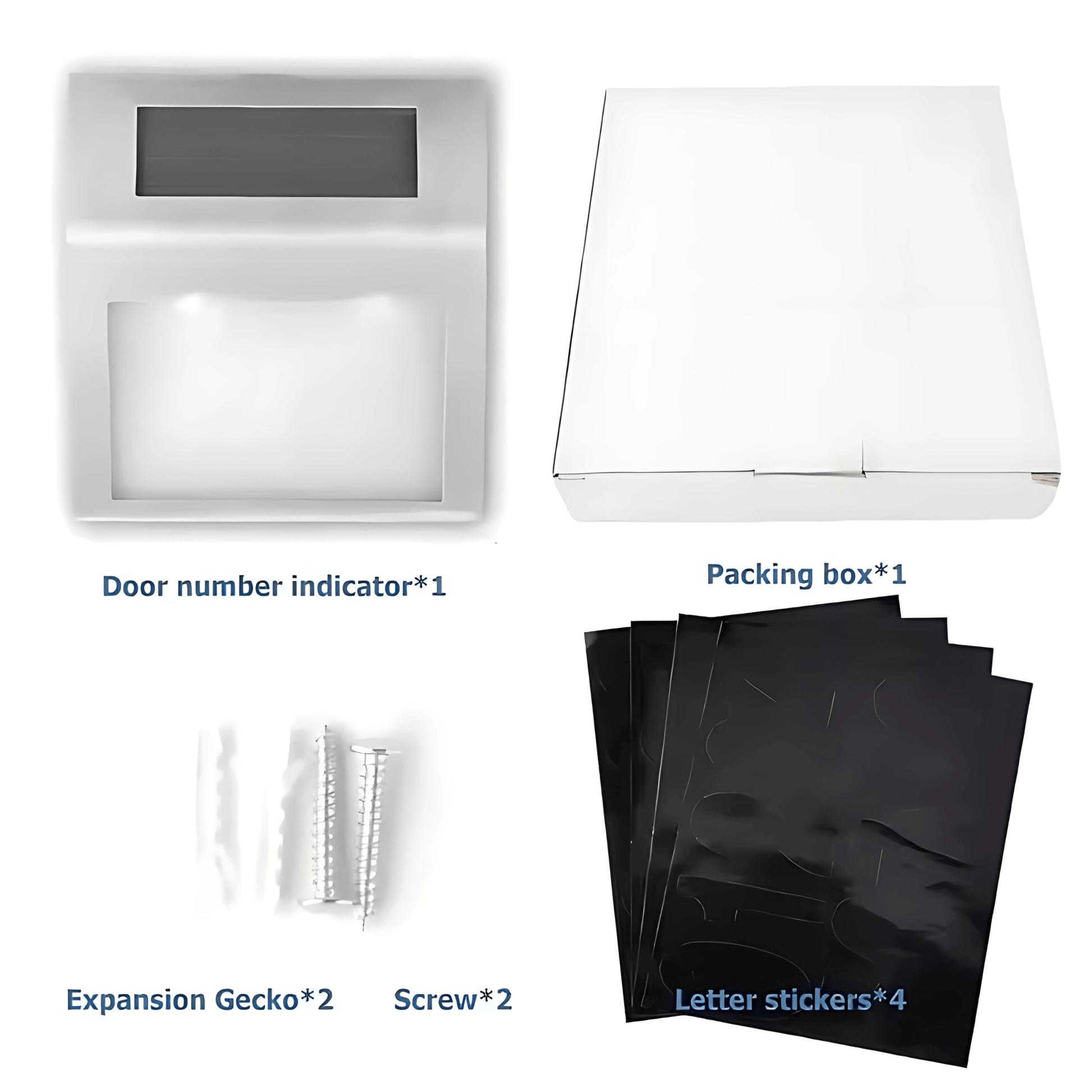 Solar - Powered LED House Number Light – Illuminated Address Plaque for Home & Office – Buy Garden Light Online at FUTURKART