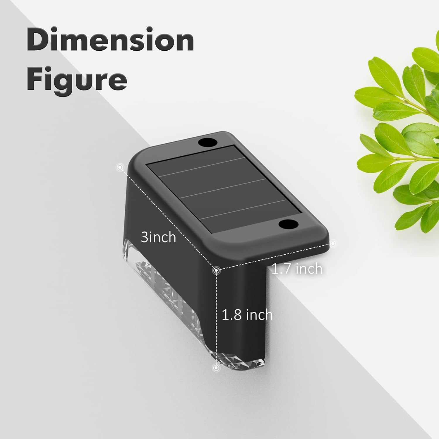 Solar Step Light – Compact Outdoor Light for Stairs & Pathways(Pack of 4) – Buy WALL LIGHT Online at FUTURKART