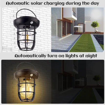 Solar Wall Lamp with Motion Sensor – Compact Outdoor Camping Light – Buy Garden Light Online at FUTURKART